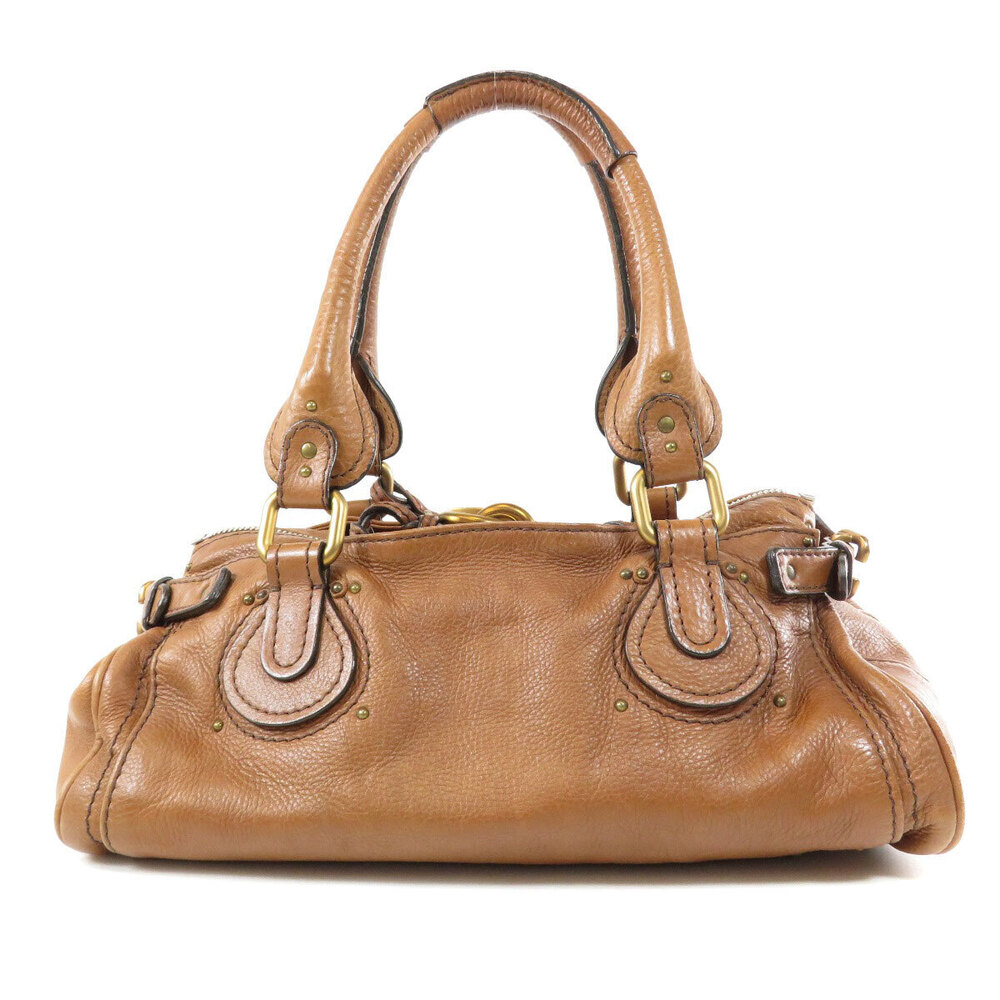 Chloe Paddington Leather Handbag Black